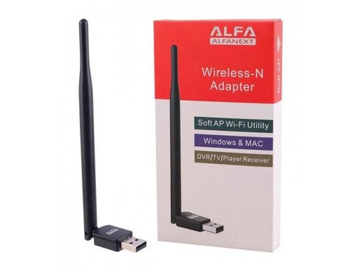 USB WIRELESS-N WI-FI NANO ADAPTER UW10 2DBi 150Mbps UW10