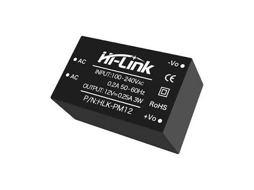 Интегрална схема  HLK-PM12 AC-DC POWER SUPPLY OUTPUT DC 12V 3W