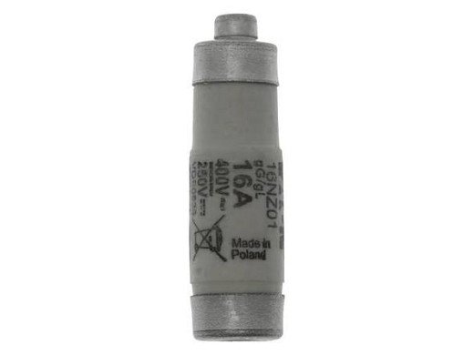 Предпазител FUSE 16A 16NZ01 250V DC 400V AC Ceramic