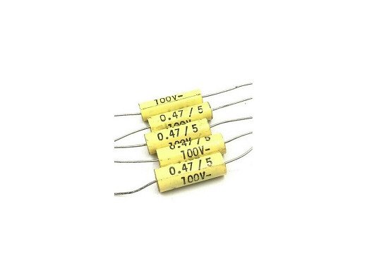 Кондензатор 0.47UF 100V AXIAL