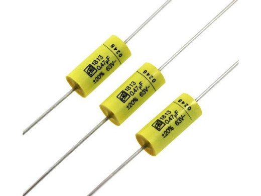 Кондензатор Електр.0.47UF 63V AXIAL