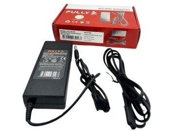 Адаптер комплект с захр.кабел AC/DC  12V 7A KA1277