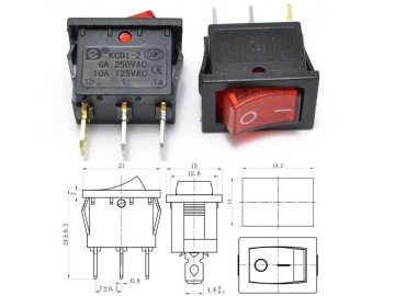 Ключ KCD1-2 3P Red