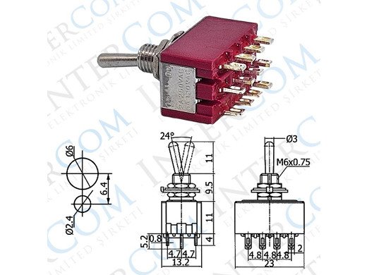 ЦК ключ MTS-402R ON-ON 12pin