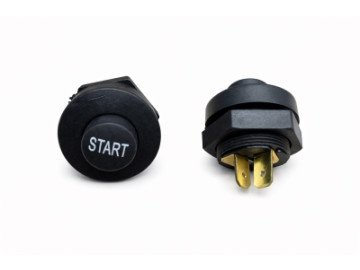BUTTON BLACK START SMALL SBM