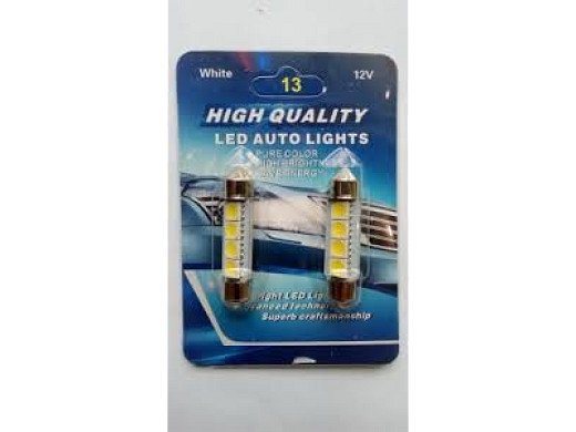 LAMP 12V C5W SV8.5 4X5050 39MM