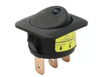 SWITCH KCD1 IC-132D 3P ON-OFF DC 12V 25A