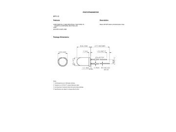 BPW40 IR Led 5mm SI-NPN Epitaxial Planar Phototransistor 32V 100mA 150mW Range of spectral bandwidth 520...950nm