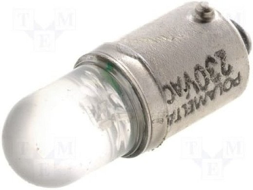 ЛАМПА LED BA9S 230VAC LW-BA9S-230AC