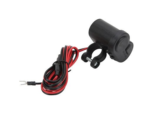 Букса USB КАБЕЛ ЗА ЗАРЕЖДАНЕ НА ЗАПАЛКА ЗА МОТОЦИКЛЕТ- Charger Motorcycle USB Charger Socket DC12-45V
