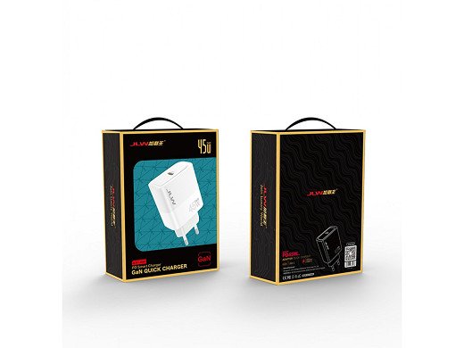 Адаптер за бързо зареждане ADAPTER FAST GAN CHARGER TYPE-C 45W JLW-JC07