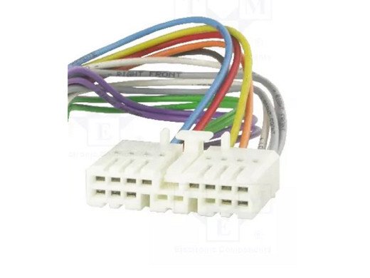 Конектор HONDA ISO SOCKET PIN: 16 с проводници , ZRS-98