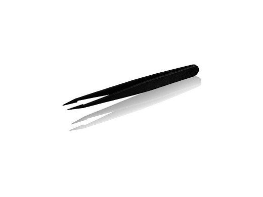 Tweezers ESD Safe Pointed Ultra Fine 4.76" (120.9mm) Антистатична, немагнитна пинсета с остър връх