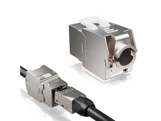 Мрежов контакт CAT7 10Gbps RJ45 Toolless Keystone JACK