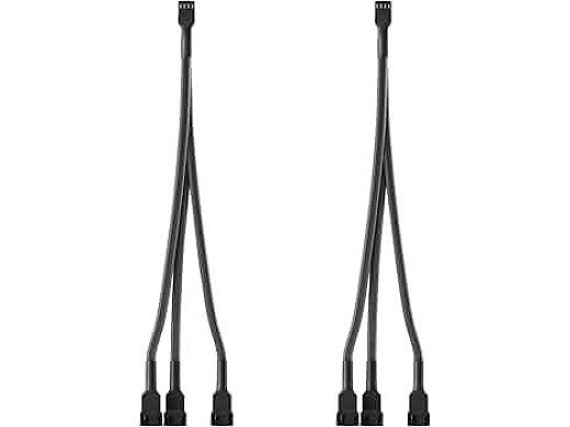 Кабел 4 pin 1 to 3 way pwm fan splitter cable