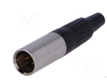 MXLR-3W 3pins CANON MINI Male