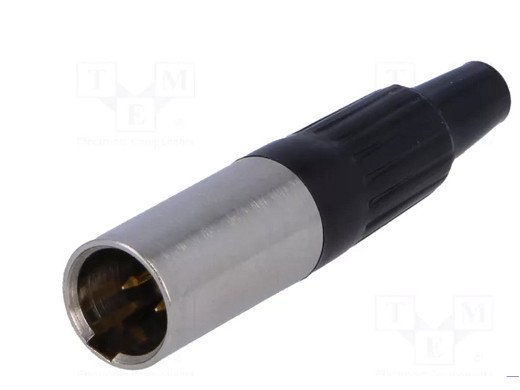 Букса MXLR-3W 3pins CANON MINI Male