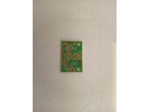 PCB for assembling a generator with a flashing LED