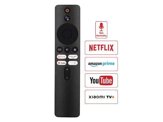 Дистанционно управление Xiaomi Mi Box 4S Netflix Prime Video YouTube с бутон, гласови команди и 4K функционалност