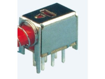 Button Switch push 6pins PS-22F02-S-B