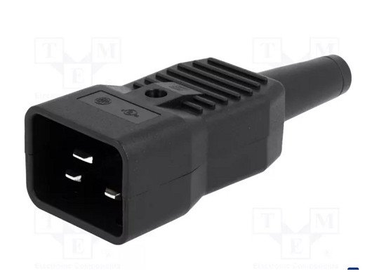 ЗАХРАНВАЩА БУКСА ЗА КОМПЮТЪР  ЗА КАБЕЛ IEC 60320 C20
