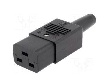 IEC 320 C19 AC POWER MALE PLUG 4795.0000