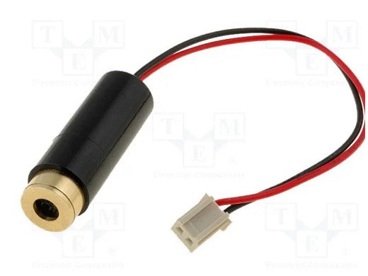 HLDPM12-650-3S Module: laser; 3mW; red; line; 655nm; 3VDC