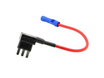 ГНЕЗДО 10A Micro3  Fuse Tap Adapter - Add-a-Circuit Car Fuse Splitter & Holder