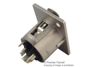 NTR-NC4FP1 4pins CANON male panel