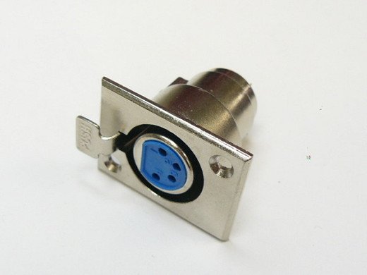CANON XLR Panel Mount 4 Pin Female
