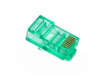 PLUG RJ45 CAT6 8P / 8C GREEN PM-22703