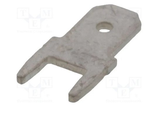 19708-4011 Terminal: flat; 4.75mm; 0.81mm; non-insulated; THT; brass; tinned