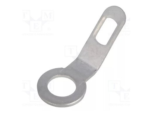 STO-M3K/NC Tip: solder lug ring; 0.5mm; M3; Ø: 3.2mm; screw; angled 45° ;Manufacturer part number:61-2203-11/0030