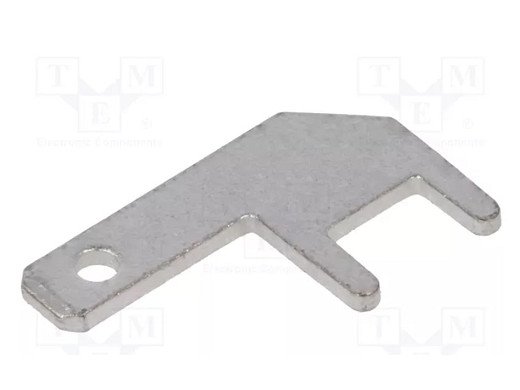 LST1407 Клема: плоска; 2,8 mm; 0,8 mm; мъжка; THT; калайдисана; обща дължина: 13,5 mm