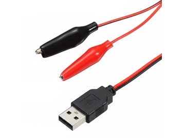 CABLE CROCODILE to USB-A 2A