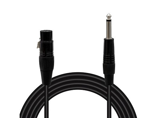 Кабел CABLE CANON Female Socket to 6.3 mm Mono Jack 1m