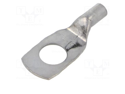 TERMINAL KCS-10-6/1 Tip: ring tube; M10; 6mm2; crimped; for cable; tinned;