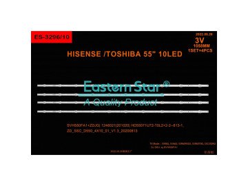 LED подсветка комплект SVH550FA1, JL.D550A1330-003BS-M SET4