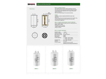 Кондензатор полипроленов CBB60A-12/450