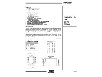 Интегр.схема  27C256R-20JC 32PIN PLCC