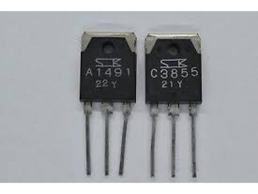 Транзистор 2SA1491 & 2SC3855 TO-3P pair