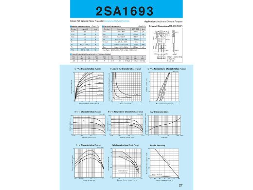 Транзистор 2SA1693 TO-3P