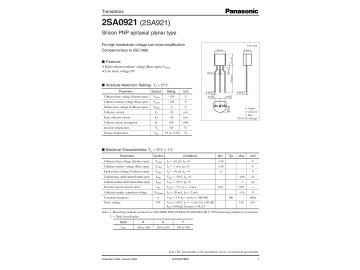 2SA921 TO-92