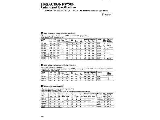 Транзистор 2SC3505