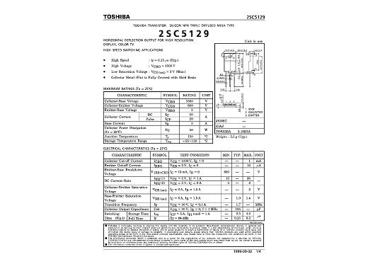 Транзистор 2SC5129     CH