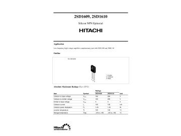 2SD1609C   TO-126