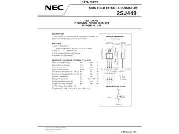 2SJ449 TO-220F