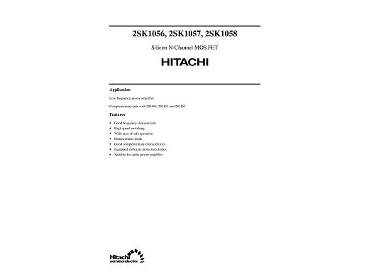 Транзистор 2SK1058 TO-3P