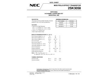 2SK3058 TO-220F