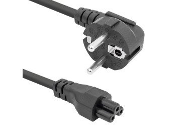 3-Prong AC Power Supply Cord Cable for Laptop EU